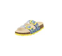 Superfit Fussbettpantoffel Hausschuh, BLAU/GELB 8080, 24 EU