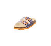 Superfit Fussbettpantoffel Hausschuh, BLAU/ORANGE 8090, 25 EU