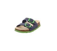 Superfit Fussbettpantoffel Hausschuhe 0-800111 PantoffelnBlau Grün 820028 EU Jungen