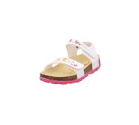 Superfit Fussbettpantoffel Hausschuh, Weiß/Pink 1040, 38 EU