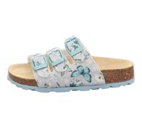 superfit Mädchen Pantoffel FUSSBETTPANTOFFEL 40 Hellblau/Mehrfarbig