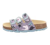 Superfit Fussbettpantoffel lila/mehrfarbig (8530) 30