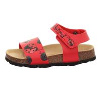 Superfit Fussbettpantoffel rot/schwarz (5010) 33