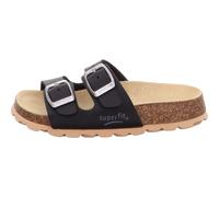 Superfit Kids' Fussbettpantoffel Black 28