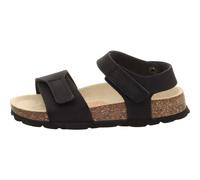 Superfit Jungen Fussbettpantoffel Sandale, Schwarz 0000, 35 EU Weit