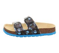 Superfit Fussbettpantoffel schwarz/mehrfarbig (0060) 39