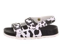 Superfit Jungen FUSSBETTPANTOFFEL SCHWARZ/WEISS 0000