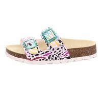 Superfit Fussbettpantoffel weiß/mehrfarbig (1090) 39