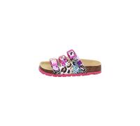 Superfit Fussbettpantoffel Hausschuh 1100 Weiß/Mehrfarbig Größe 38 EU
