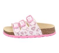 Superfit Fussbettpantoffel weiss/rosa (1140) 40
