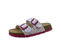 Superfit - FUSSBETTPANTOLETTE weiß/rot - Gr. - 33