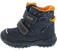 Superfit Jungen GLACIER warm gefütterte Gore-Tex Stiefel, BLAU/ORANGE 8020