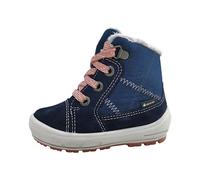 Superfit Baby Leder-Winterboots Groovy Gore-Tex warm gefüttert Blau/Rosa Größe 28