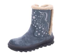 Superfit Halbhohe Stiefel für Mädchen, blau, Größe 33 EU