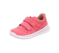 Superfit Mädchen und Jungen Stiefel Breeze, Kinder Halbschuhe, Weite: Mittel, lose Einlage, No Membrane, Klettstiefel, Kids, ROSA/ORANGE (520), 27 EU