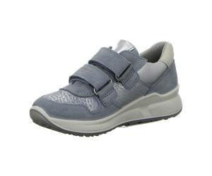 Superfit Halbschuh Leder MERIDA HS für Kinder, grau, Größe 25 EU