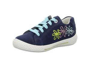 Superfit Halbschuh Leder TENSY für Kinder, blau, Größe 30 EU