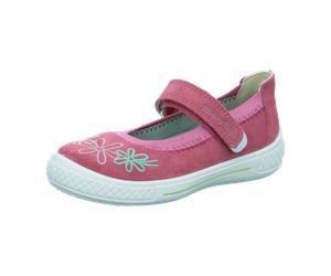 Superfit Halbschuh Leder TENSY für Kinder, pink, Größe 33 EU