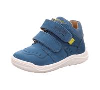 Stiefelette Leder \ WHALEY BLAU/GELB - Gr. - 21