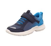 superfit Leder-Sneakers "Rush" in Dunkelblau - Größe 32 | Kindersneakers