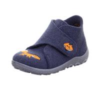 Superfit Jungen Happy Octi Hausschuh, Blau Orange 8000, 30 EU Weit