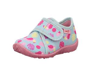 Superfit Hausschuh T für Kinder, blau, Größe 21 EU
