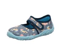 Superfit Hausschuh T für Kinder, blau, Größe 34 EU