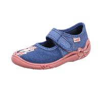 Superfit Hausschuh Textil BELINDA für Kinder, blau, Größe 32 EU