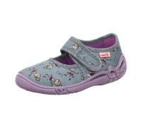 Superfit - Hausschuh Textil \ BELINDA grün kombi - Gr. - 32