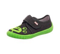 Superfit Hausschuh Textil BILL für Kinder, schwarz, Größe 24 EU