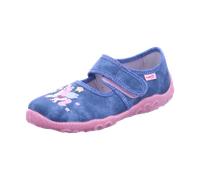 Superfit Hausschuh Textil BONNY Blau/Pink Größe 31