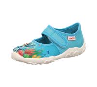 Superfit Hausschuh Textil BONNY für Kinder, türkis, Größe 33 EU