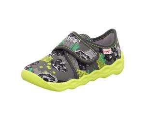 Superfit Hausschuh Textil BUBBLE für Kinder, grau, Größe 23 EU