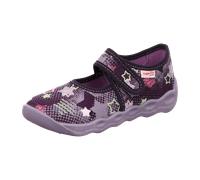 Superfit Hausschuh Textil BUBBLE für Kinder, lila, Größe 35 EU