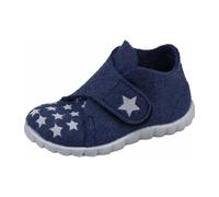 Superfit Hausschuh Textil HAPPY für Kinder, blau, Größe 25 EU