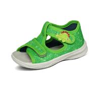 Superfit Hausschuh Textil POLLY für Kinder, grün, Größe 21 EU