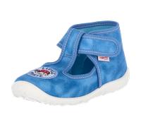 Superfit Hausschuh Textil SPOTTY für Kinder, blau, Größe 18 EU