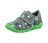 Hausschuh Textil \ SPOTTY GRUEN/MEHRFARBIG - Gr. - 25