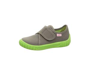 superfit Hausschuhe "Bill" in Khaki - Größe 33 | Kinderhausschuhe