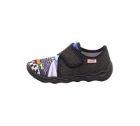 Superfit Jungen Bubble Hausschuhe, Schwarz 0000, 33 EU Weit
