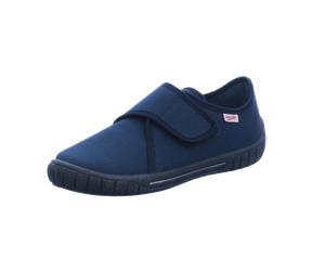 Superfit - Heimklettslipper BILL dunkelblau - Gr. - 34