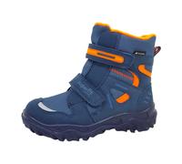 Superfit Jungen HUSKY Boot, Schneestiefel, BLAU/ORANGE 8010, 27