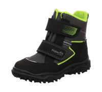 Superfit Jungen-Boots HUSKY Schwarz/Hellgrün Größe 27