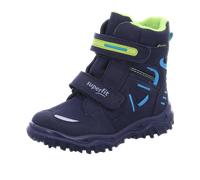 Superfit Jungen HUSKY warm gefütterte Gore-Tex Schneestiefel, BLAU/GRÜN 8000, 29 EU
