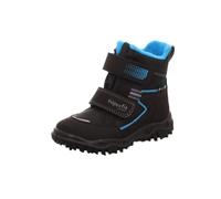 Superfit Jungen Husky Warm Gefütterte Gore-tex Schwarz/Türkis 0000 Stiefel, Schwarz Türkis 0000, 25 EU