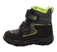 Superfit Winterboots Husky Kinderstiefel Schwarz/Hellgrün Größe 41