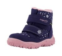 Superfit Mädchen Husky1 Warm Gefütterte Gore-tex Schneestiefel, Blau Rosa 8020, 26 EU