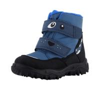 Superfit Mädchen und Jungen Winterstiefel Husky+, Kinder Stiefeletten, Weite: W V, halbstiefel, Kurzstiefel, BLAU/SCHWARZ (000), 27 EU