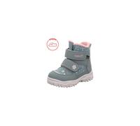 Klettboot SUPERFIT "HUSKY1 WMS: mittel" Gr. 22, mint, rosé schneeflocken Kinder Schuhe (36703609-22) mint, rosé schneeflocken