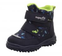 Klettboot SUPERFIT "HUSKY1 WMS: mittel" Gr. 22, dunkelblau, grün dinos Kinder Schuhe (44537837-22) dunkelblau, grün dinos
